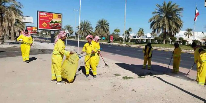 فيصل العتيبي: 550 عامل نظافة لرفع مخلفات شارع الخليج والشوارع المحيطة به
