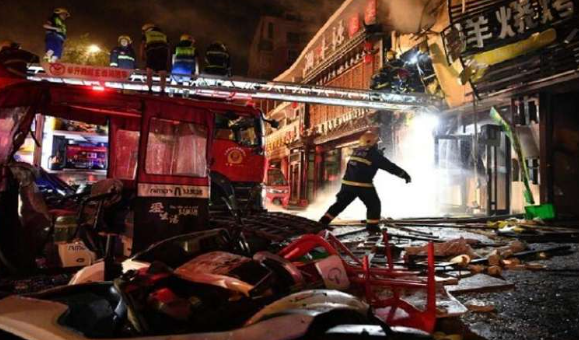31 قتيلا في انفجار داخل مطعم في الصين